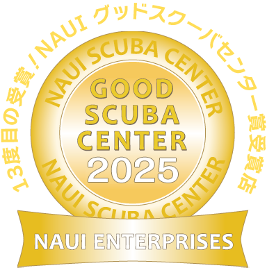 NAUI グッドスクーバセンター賞受賞店！